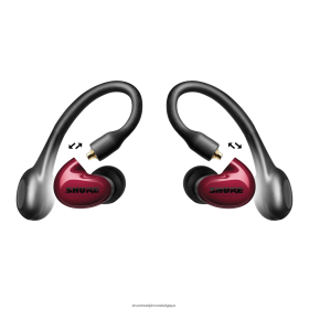 Shure Écouteurs - Shure Aicon 5 True Wireless Earphone Bundle Gen 2 rouge DTX64014 bundles de produits